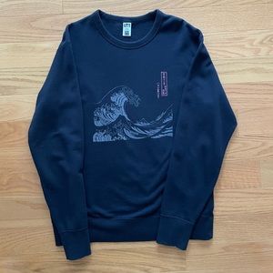 Hokusai Great Wave Crewneck Sweatshirt